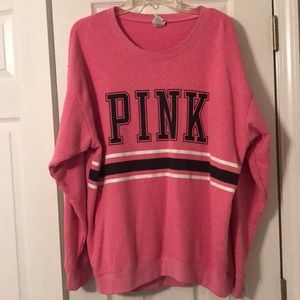 Pink oversized sweater